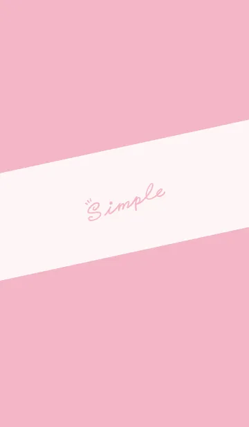 [LINE着せ替え] Simple Lines-Pink.Light Grey Jの画像1