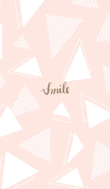 [LINE着せ替え] かわいい白三角27の画像1