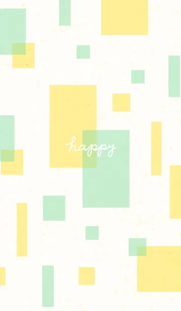 [LINE着せ替え] 2色の四角12の画像1