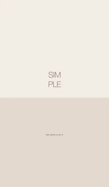 [LINE着せ替え] Q97_24_ブラウン2-9の画像1