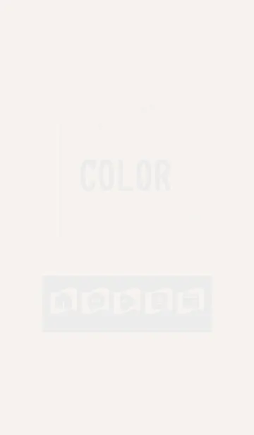 [LINE着せ替え] beige color P06の画像1