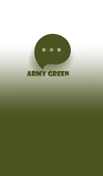 [LINE着せ替え] Army Green & White Theme V.3 (JP)の画像1