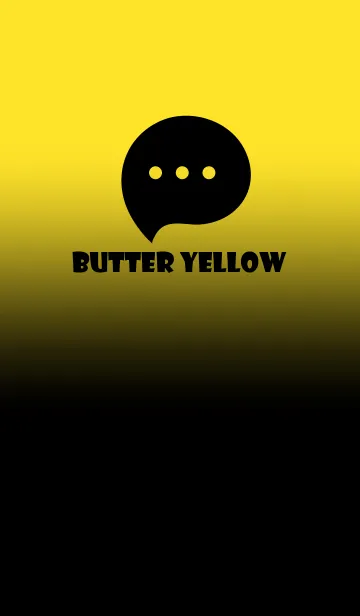 Black & Butter Yellow Theme V3 (JP)の着せ替えメイン画像