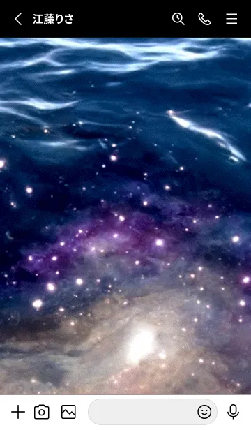 [LINE着せ替え] 月の夜 夜の海 #4_626。の画像2