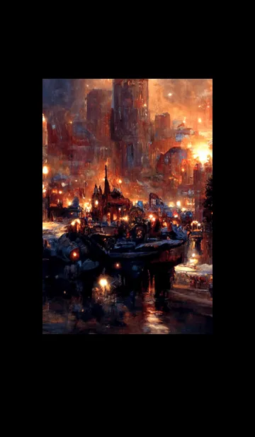 [LINE着せ替え] クリスマスの街 #4j17_25。の画像1