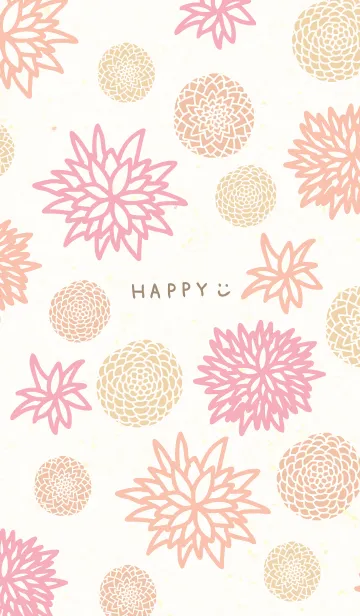 [LINE着せ替え] 和風 かわいい 花24の画像1