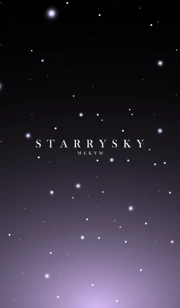 [LINE着せ替え] STARRY SKY-STAR.MEKYM 19の画像1