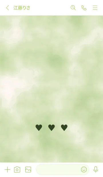 [LINE着せ替え] ♥♥♥22の画像2