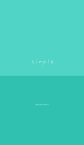 [LINE着せ替え] D98_26_グリーン8-3の画像1