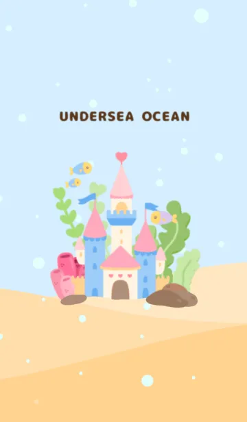 [LINE着せ替え] Undersea oceanの画像1