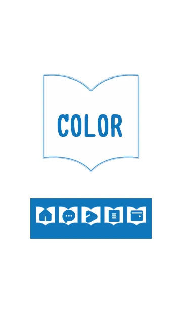 [LINE着せ替え] bw color Q09の画像1