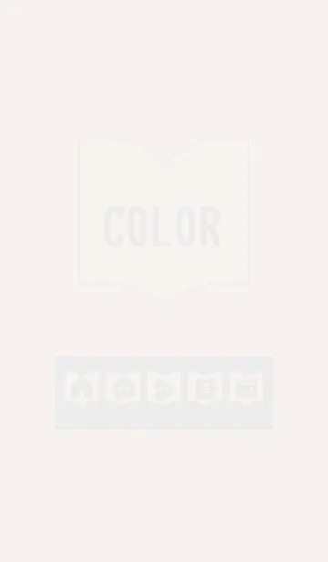 [LINE着せ替え] beige color Q06の画像1