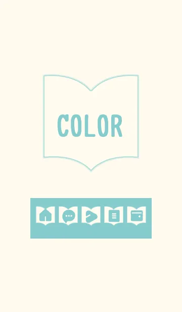 [LINE着せ替え] beige color Q09の画像1