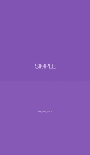 [LINE着せ替え] d98_25_パープル1-3の画像1