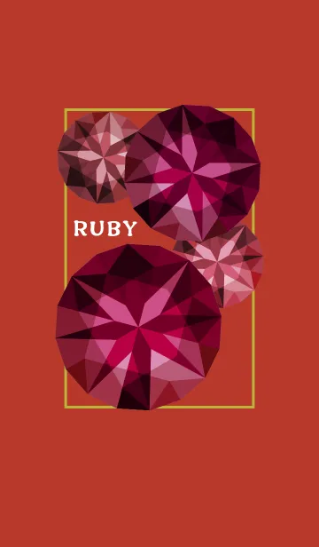 [LINE着せ替え] The Rubyの画像1