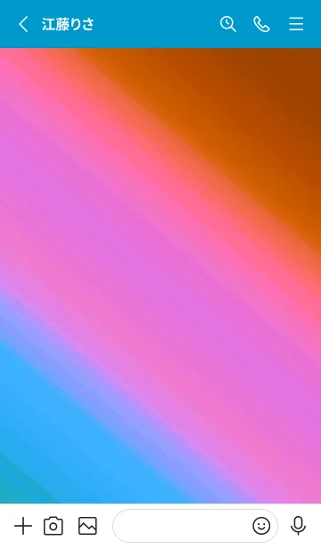 [LINE着せ替え] グラデーション ミニ スター 164の画像2