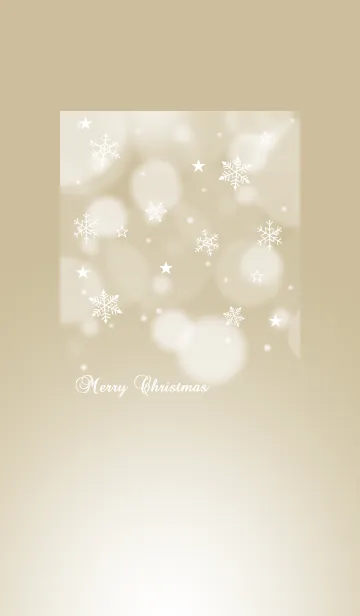 [LINE着せ替え] メリークリスマス ゴールドグリッターの画像1