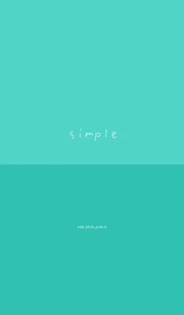 [LINE着せ替え] D98_26_グリーン8-6の画像1