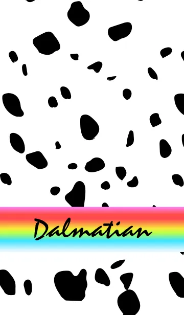 [LINE着せ替え] Dalmatian -Colorful-の画像1