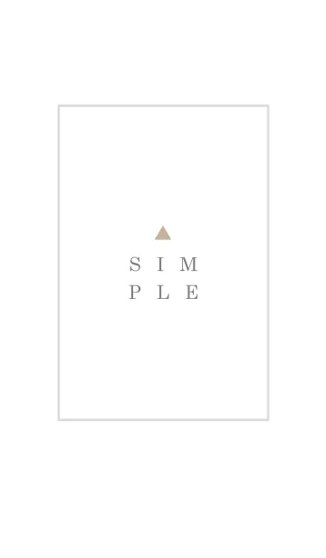 [LINE着せ替え] SIMPLE-TRIANGLE 3の画像1