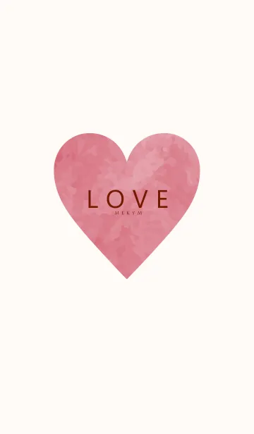 [LINE着せ替え] SIMPLE-LOVE MEKYM 16の画像1