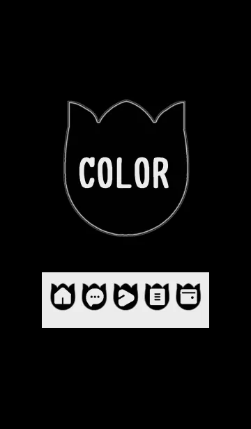[LINE着せ替え] bw color R10の画像1