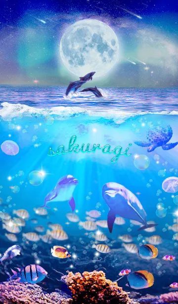 [LINE着せ替え] ワンダフルライフ✨さくらぎの祝福の画像1