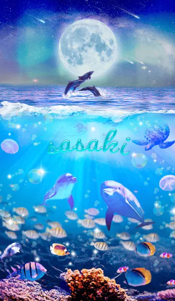 [LINE着せ替え] ワンダフルライフ✨ささきの祝福の画像1