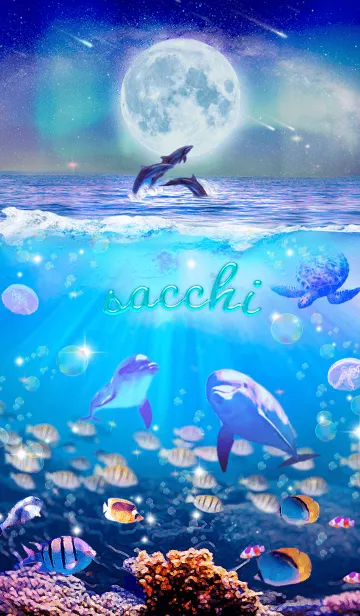 [LINE着せ替え] ワンダフルライフ✨さっちーの祝福の画像1