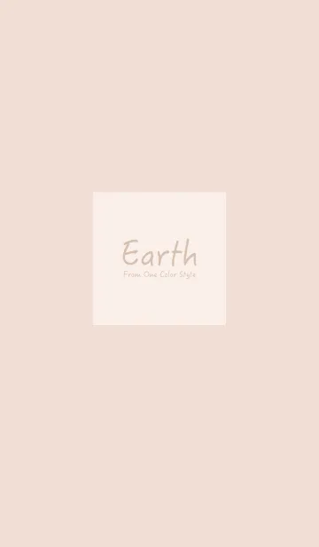 [LINE着せ替え] Earth ／ ローズベージュ6の画像1