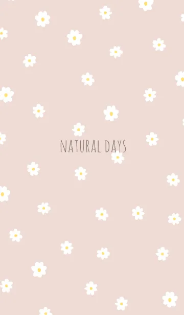 [LINE着せ替え] NATURAL DAYS -greige pink-の画像1