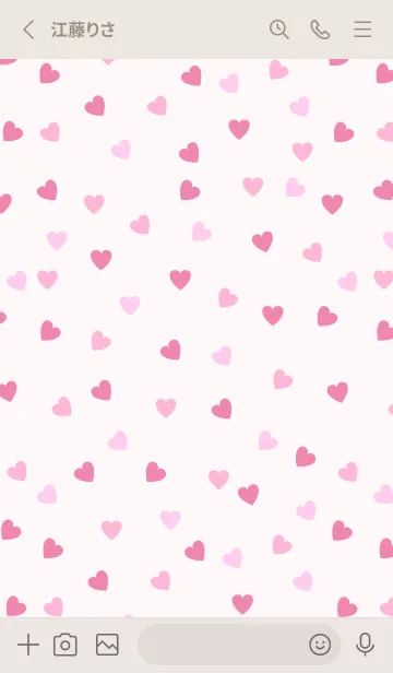 [LINE着せ替え] Love is best-PINK 17の画像2