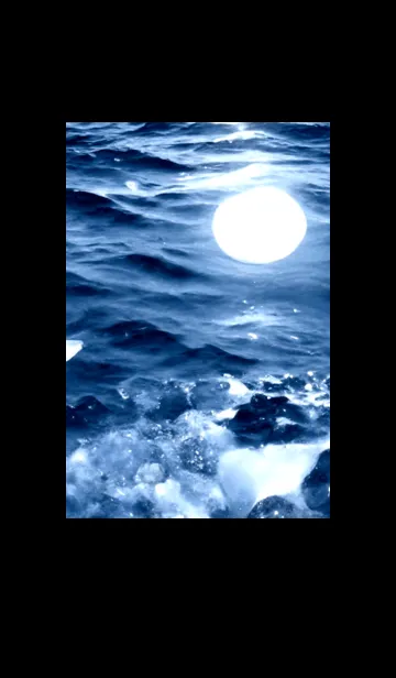[LINE着せ替え] 夜の月 月の海 #4j19_20。の画像1