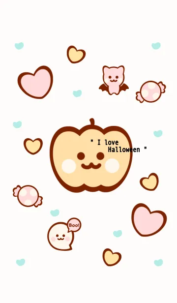 [LINE着せ替え] Cute Cute pastel Halloween 3の画像1