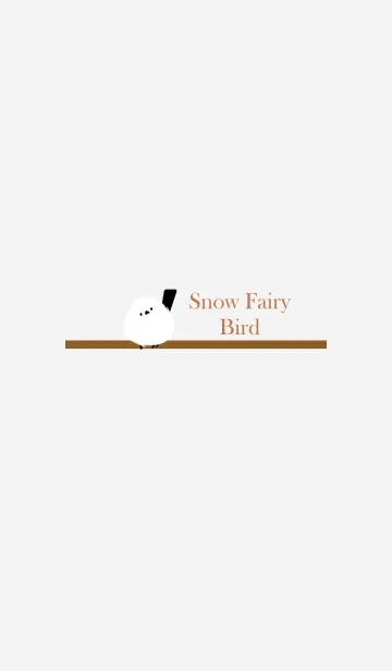 [LINE着せ替え] Snow Fairy Bird...2の画像1