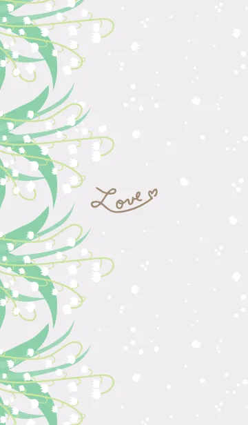 [LINE着せ替え] すずらん 縦14の画像1