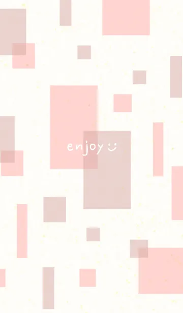 [LINE着せ替え] 2色の四角29の画像1