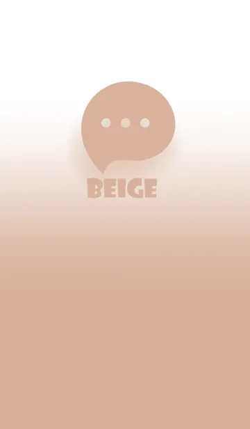 [LINE着せ替え] Beige & White Theme V.3 (JP)の画像1