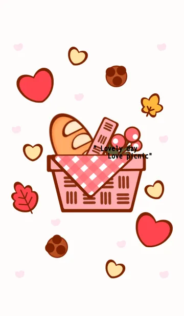 [LINE着せ替え] Wonderful picnic day 4 :)の画像1