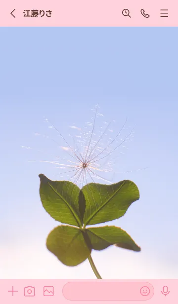 [LINE着せ替え] 幸運の妖精ケサランパサラン #11の画像2