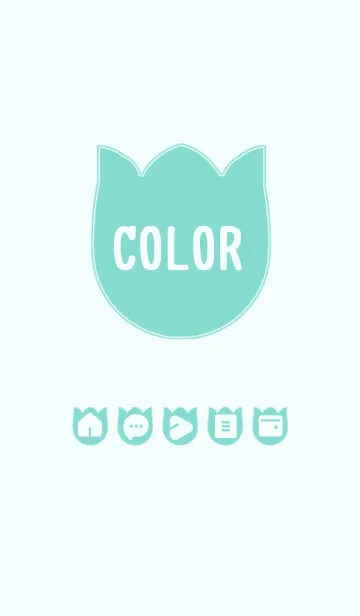 [LINE着せ替え] green color R18の画像1