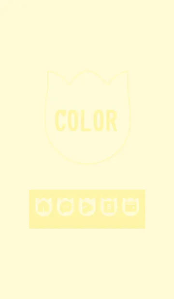 [LINE着せ替え] yellow color R10の画像1