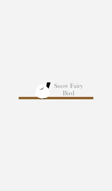 [LINE着せ替え] Snow Fairy Bird...3の画像1