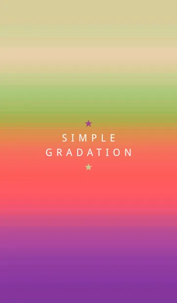 [LINE着せ替え] シンプル グラデーション _40の画像1