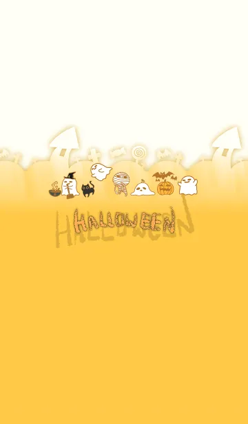 [LINE着せ替え] Halloween Carnival - Orangeの画像1