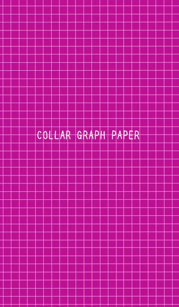 [LINE着せ替え] カラー方眼紙の着せかえ/ワインレッドの画像1