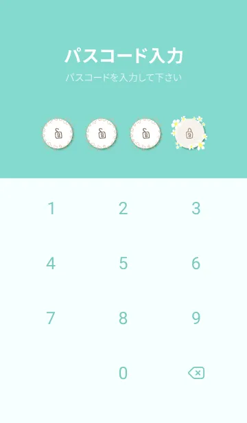 [LINE着せ替え] 白い小花が舞う10の画像4