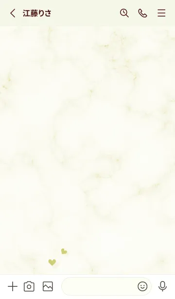 [LINE着せ替え] ハートとマーブル2♥ピスタチオ04_1の画像2