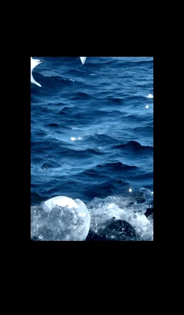 [LINE着せ替え] 夜の月 月の海 #4j21_17。の画像1