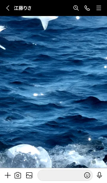 [LINE着せ替え] 夜の月 月の海 #4j21_17。の画像2